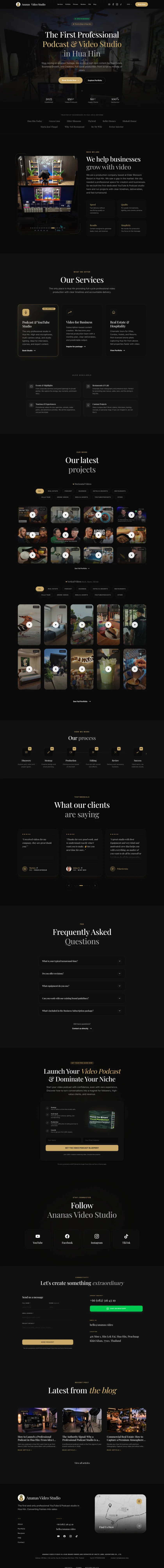Ananas Video: Premium Video Production Studio