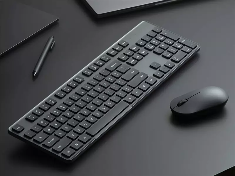 خرید کیبورد و ماوس شیائومی: راهنمای خرید کیبورد و ماوس بی سیم شیائومی مدل WXJS02YM
